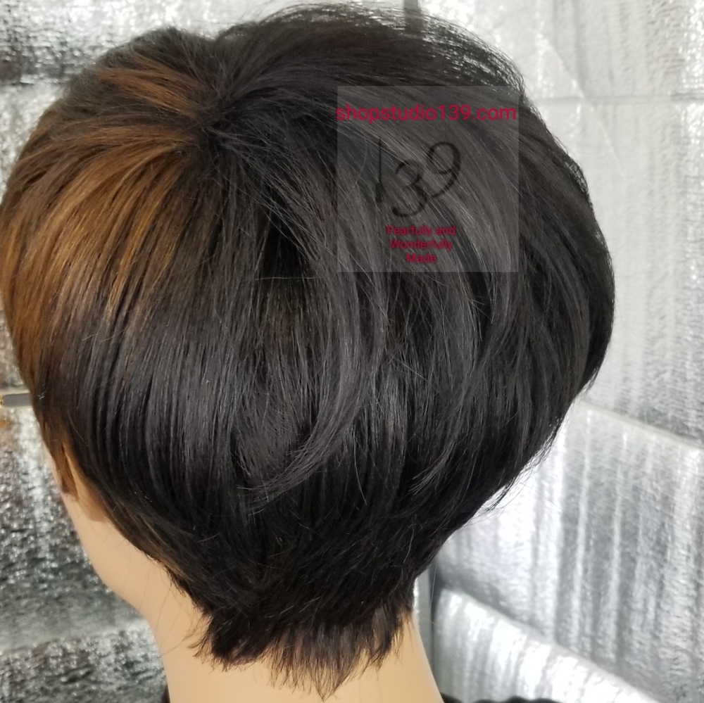 What wig?? Human hair  custom made wig - Picture 3 of 6